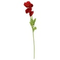 thumbnail image 3 of Flor Artificial Decorativa Realista Aspecto Elegante Flor Falsa Para El Hogar Sala De Estar Boda Rojo, 3 of 7