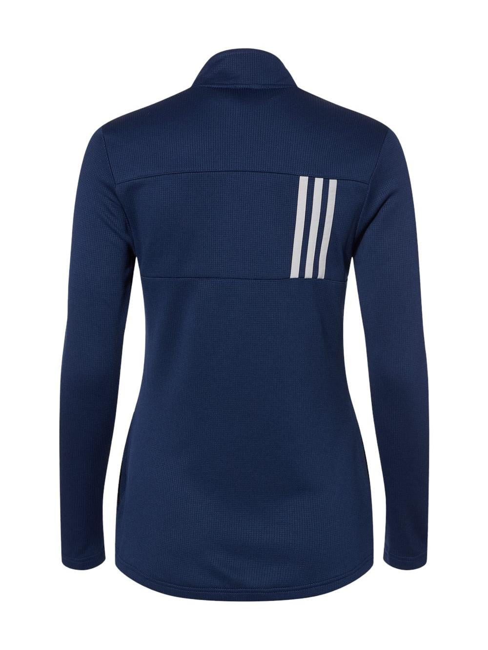 Adidas Women's 3-Stripes Double Knit Full-Zip