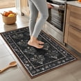 thumbnail image 2 of Ultrug Vintage Rugs Floral Printed Area Rug Soft Carpet for Living Room Bedroom Home Decor,2'x3',Coffee, 2 of 7