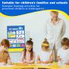 Alphabet Learning Pocket Chart, Interactive Tools for Preschool, Flash Card Game