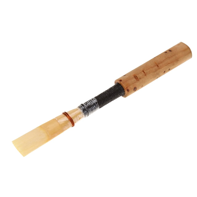 Oboe Reeds for Professional & Student Oboists, Handcrafted Cane Reeds with Clear Plastic Tube Sleeve, Wind Instrument Accessory