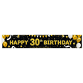 thumbnail image 5 of Golden Black 30th Birthday Banner Backdrop Party Supplies Decorations Happy Birthday Balloons Photography Props Celebrations Festive Events, 5 of 8