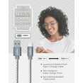 Liquipel Powertek TypeC Fast Charger Cable, 6ft USBC for Galaxy, Note