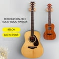 thumbnail image 2 of Yokua Guitar Hanger Wall Mount Ukulele Electric Guitar Basses Universals Brackets, 2 of 18