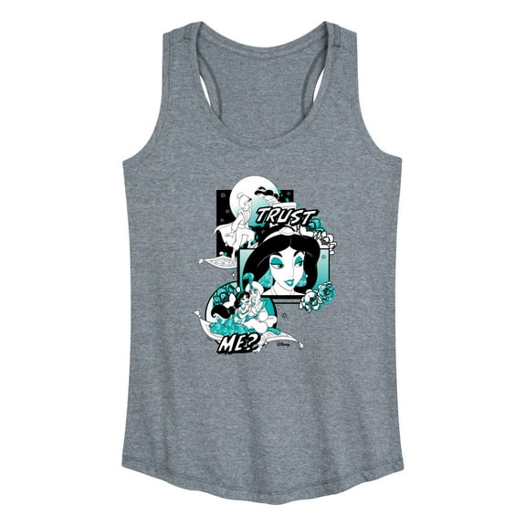 Disney Princess - Jasmine Pop  - Women's Racerback Tank Top