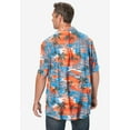 thumbnail image 2 of Men's Big & Tall Tropical Rayon Short-Sleeve Shirt, 2 of 6