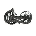 thumbnail image 3 of Oversized Ceramic Bearing Rustproof Pulley Rear Derailleur Cage Wear-resistant Hub Guide Wheel Kit Bike Accessories Outdoor Black SD6, 3 of 7