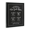 thumbnail image 2 of Stupell Industries The Guest Room Guide Jet Black Framed Floating Canvas Wall Art, 24x30, by Lettered and Lined, 2 of 5
