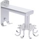 thumbnail image 1 of 1 paquete de ganchos de cocina giratorios de aluminio, 8 ganchos, ganchos de pared retráctiles para cocina, estantes de almacenamiento multifuncionales, adecuados para cocina y decoración ER, 1 of 5