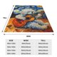 thumbnail image 3 of Fotbe Dog Guitar Starry Night Manta de Franela Acolchonada con Estampado, Súper Suave y Esponjosa, Extra Grande para Sofá, Cama, Uso Todo el Año-80"x60", 3 of 7