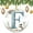 pattern-7, variant on Ornament Letter C with Snowman Winter Flowers Double-Sided Printed 3" Ceramic Christmas Ornament Initial Letter Monogrammed Ceramic Elegant Hanging Christmas Tree Decorations