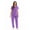 Purple, variant on Just Love Women's Scrub Sets Medical Scrubs (Tie Back) (X-Large, Grey Pink)