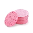 thumbnail image 1 of Nvzi Exfoliante facial, esponjas faciales para lavado facial, almohadillas exfoliantes desmaquillantes reutilizables, 50 piezas, rosa, A30, 1 of 4