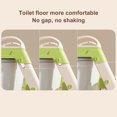 thumbnail image 5 of Kitem Toilet Seat with Step Stool Ladder, Toddler Kids Potty Training Seat for Boys Girls, Non Slip Foldable Toilet Training Seat with Soft Cushion, Green, 5 of 13