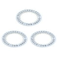 thumbnail image 2 of 3 PCS 3035  DATE CALENDAR DISC FOR ROLEX WATCH SEADWELLER 16600-16660 WHITE T/QY, 2 of 2