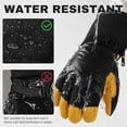 thumbnail image 3 of OZERO Winter Warm Gloves, Thermal Snow Mittens for Men Women, Skiing Snowmobiling Snow Shoveling, 3 of 6