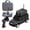 Black, variant on 1:64 Mini Coche RC FPV, Mini RC Car with HD Wide-Angle WiFi Live Streaming, Remote, App Dual Control, 3-Speed, Gyro Self-Balancing, Suspension System, VR Mode for Indoor Outdoor Driving