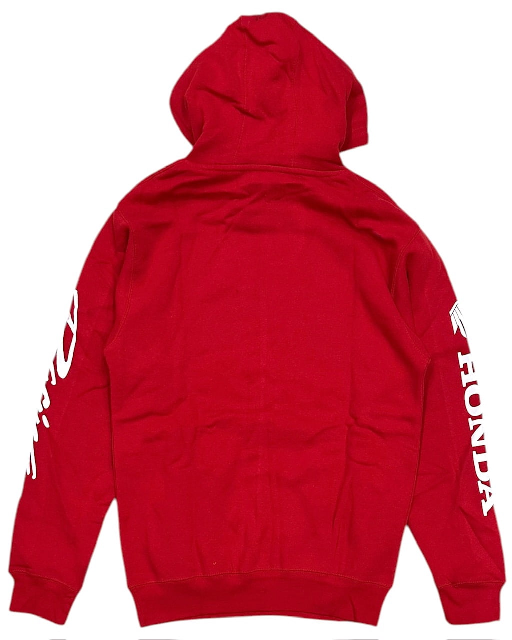 Honda Racing Team Men's Choice of Champs Hoodie Sweatshirt (Medium, Red)