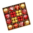 thumbnail image 4 of Juego de 40 adornos de Bolas de Navidad BLESIY colgantes con dijes Estilo B, 4 of 8