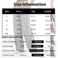 thumbnail image 3 of KLHDSF Pants For Women Loose Fit Drawstring Jogger Sweatpants Casual High Waist Versatile Lounge Pants Wine L, 3 of 6