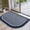 Blue, variant on SIXHOME Door Mat Welcome Mat 17"x30" Non-Slip Front Door Mat Absorbent Low Profile Dirt Trapper Indoor Door Mat Ouside Entryway Rug Soft Machine Washable Floor Mat Gray