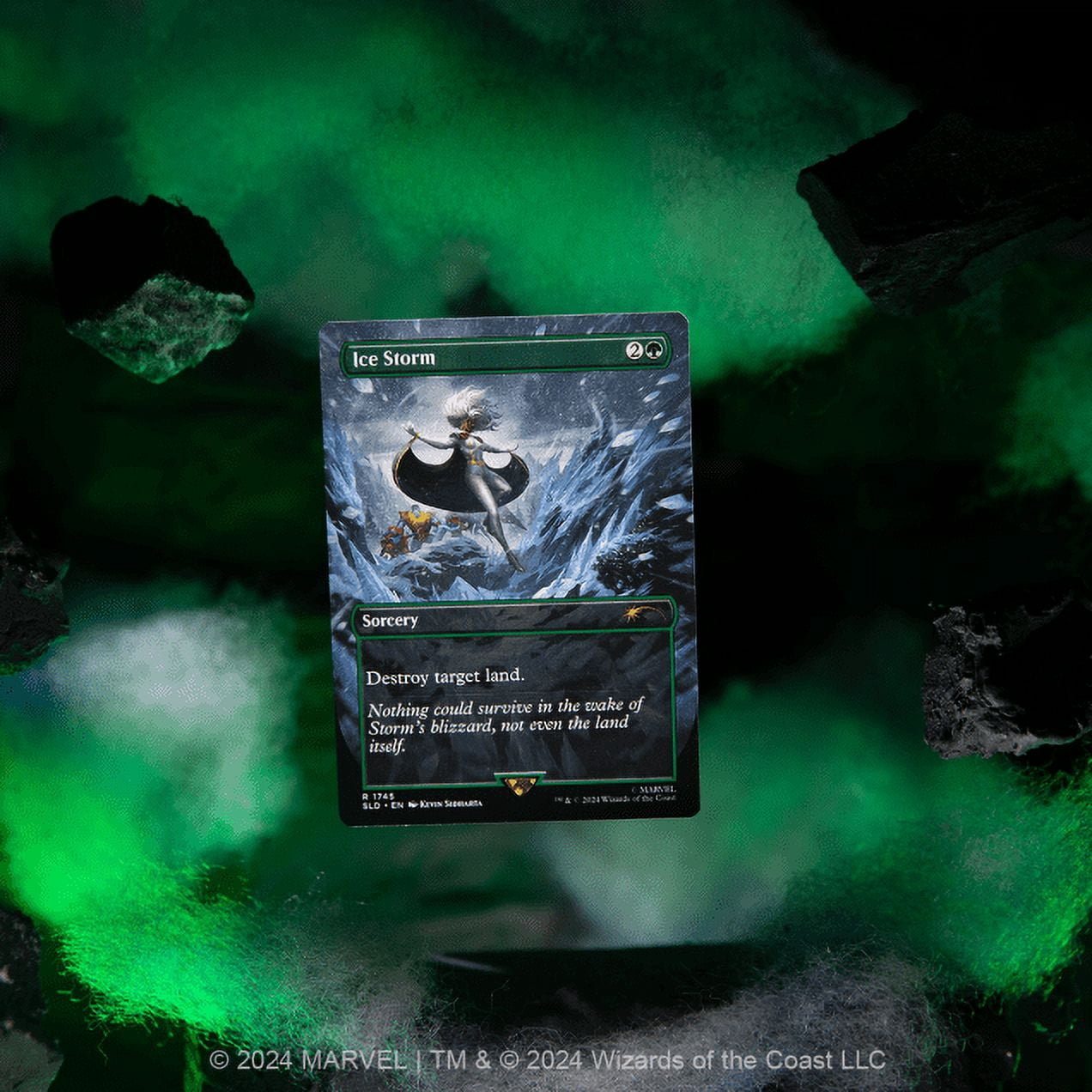 Magic the Gathering Secret Lair x Marvel's Storm - Rainbow Foil Edition