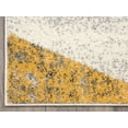thumbnail image 3 of Abani Laguna Collection Multi Diamond 3' x 5' Yellow Abstract Area Rug, 3 of 5