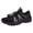 Black, variant on LASUDRAA Men Women Unisex Outdoor Hiking Shoes, Breathable Mesh Non‑Slip Lightweight Quick‑Lace Trekking Water Sneakers