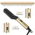 thumbnail image 2 of Peine Eléctrico para Hombres,Plancha de Pelo con Cepillo Caliente, Alisadora de Pelo para Alisar y Modelar Cabello Barba sin Engancharse y Tirón, 2 of 5