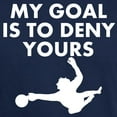 thumbnail image 3 of CafePress - My Goal Is To Deny Yours T Shirt - Men's Classic Graphic Cotton T-Shirt, 3 of 4