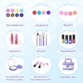 thumbnail image 2 of Kit de maquillaje PERRYHOME Kids para niñas, 35 unidades, cosmético lavable, 2 of 7
