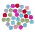 thumbnail image 1 of 72 piezas 13 mm medio lado colorido perla de imitación accesorios de joyería DIY(3) Likrtyny Para estrenar, 1 of 6