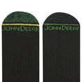 thumbnail image 3 of John Deere Men's Socks, Workwear Max Cushion High Ankle Socks, 6-Pack, 3 of 5