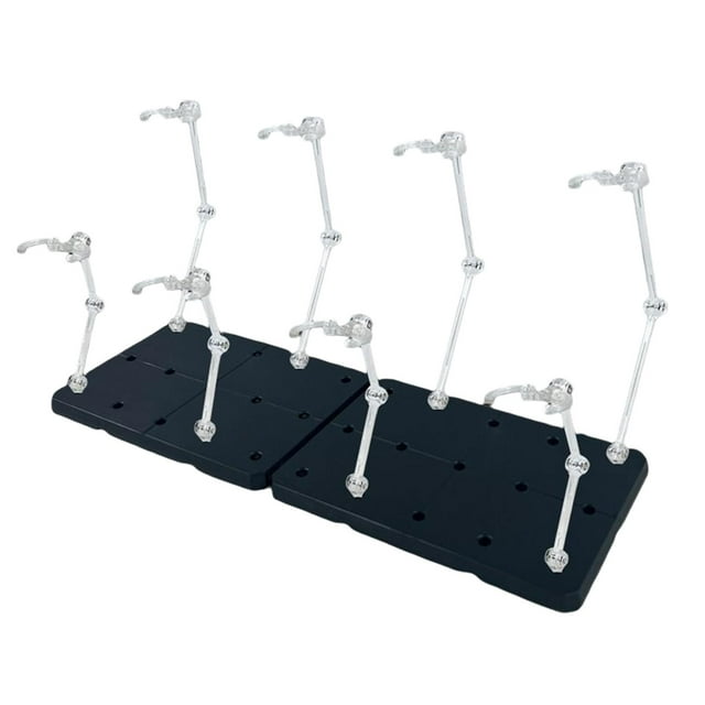 lionlar Support Pratique pour Maquette pour Échelle 1:100 Pcs de Maquette à l'Échelle 1:144 Noir