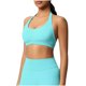 thumbnail image 2 of Sujetadores Deportivos para Mujeres Soporte Alto Busto Grande de Color Sólido Sujetador de Punto sin Costuras de Yoga, Cuello Colgante Diseño de Espalda para el Gimnasio, 2 of 9