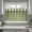Green, variant on ZZkhGO Classic Checkered Curtain Valance, Nylon Rod Pocket Window Topper with Light Blocking, Versatile Cottage Home Decoration for Kitchen Living Room, Orange