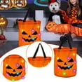 LSLJS Halloween Candy Bag Trick Or Treat Bucket Pumpkin Design Candy lsljs-halloween-candy-bag-trick-or-treat-bucket-pumpkin-design-candy