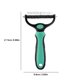 thumbnail image 3 of Cepillo de masaje para gatos y perros Pet Deshedding Trimmer Limpiador de cabello multifuncional de acero inoxidable para el aseo, 3 of 6