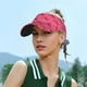 thumbnail image 5 of Fotbe Leopard Print Visera Deportiva con Diseño, Gorra Abierta Ajustable de Algodón para Mujer y Hombre, 5 of 7