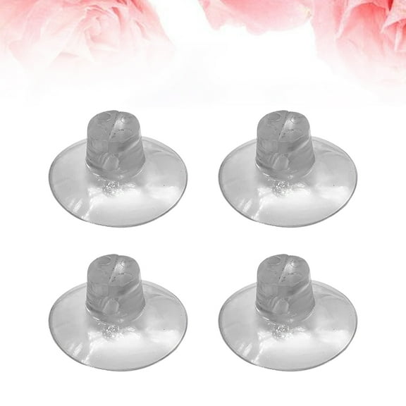 GETAJGHSD 4-Pack Mini Cup Hooks with Strong PVC for Bathroom, Shower, Kitchen Utensil and Storage Organization