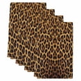 thumbnail image 2 of Brown Leopard Print Kitchen Towels Set of 4, Classic Abstract Animal Patterned Absorbent Dish Towels for Kitchen, Microfiber Hand Towel, Quick Drying Tea Towel for Cleaning Decorative Dishcloths, 2 of 7