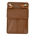 thumbnail image 5 of Moga Genuine High End Leather Neck Strap ID Badge Credit Card Holder Pouch Wallet 90561, 5 of 9