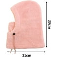 thumbnail image 6 of 3 in 1 Beanie Hat with Scarf and Mask Unisex Kid Winter Warm Fleece Balaclava Thermal Sherpa Hood Ski Mask Face Mask, 6 of 6