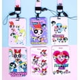 thumbnail image 2 of Portatarjetas de dibujos animados para niños, protector de tarjetas de acceso al metro para autobús de Las Chicas Superpoderosas, regalo para parejas, 2 of 4