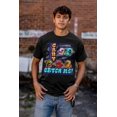 thumbnail image 4 of Airbrushed PACMAN Can't Catch Me Unisex Plus Size Graphic Tee Brisco Brands 2X, 4 of 5