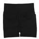 thumbnail image 2 of Pantalones cortos de yoga pantalones cortos de entrenamiento de secado rápido con levantamiento de cadera de cintura alta control del vientre negro para gimnasio para dama ANGGREK Otros, 2 of 8