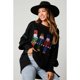thumbnail image 1 of Sudadera con capucha de manga larga con lentejuelas para mujer, Top grueso y versátil, ropa fresca y dulce, revisión coreana, novedad de 2024, 1 of 5
