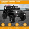 thumbnail image 5 of OTTORD 12V Electric Battery Child Ride on Four Wheels Car for Unisex with Parent Remote,Safety(Black), 5 of 9