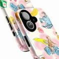 thumbnail image 2 of Curious Monkey Fun Play Phone Case, Whimsical Bicycle & Candy Collage iPhone Cover, Cute Pink Design for iPhone 16 15 14 13 12 11 Pro Plus Max Mini, 2 of 6