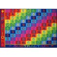 thumbnail image 1 of Fun Rugs Rectangle Multi-Colored Addition Nylon Kids Rug, 1 of 2